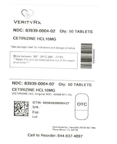 Certirizine (Cetirizine 000402 Vrx)